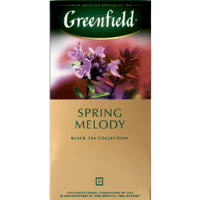 Чай ''Greenfield'' Spring Melody черный в пакетиках, 25 шт