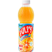 Напиток сокосодержащий ''Добрый'' Pulpy апельсин с мякотью, 0,9 л