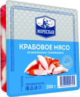 Крабовое мясо ''Мореслав'' имитация охлажденное, 200 г