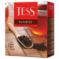 Чай ''Tess'' Sunrise черный цейлонский, в пакетиках, 100x1,8 г