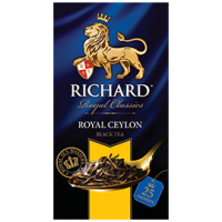Чай ''Richard'' Royal Ceylon черный в пакетиках, 25 шт