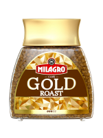 Кофе ''Milagro'' Gold Roast растворимый сублимированный в стеклянной банке, 95 г