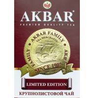 Чай Akbar Limited Edition черный крупнолистовой, 200 г