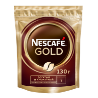 Кофе Nescafe Gold растворимый, 130 г  