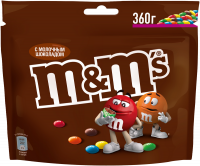 Драже m&m's с молочным шоколадом, 360г