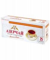 Чай черный Азерчай с ароматом бергамота, 25х2 г