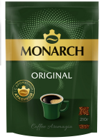Кофе растворимый ''Jacobs'' Monarch Original, 210 г