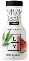 Йогурт ''Liberty Yogurt'' Арбуз, мята, бамбук, 1,5/2%, 270 г