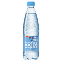 Вода питьевая ''Bona Aqua'', негазированная, 0,5 л