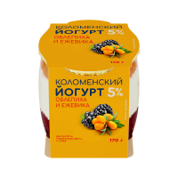 Йогурт ''Коломенский'' Облепиха и ежевика, 5%, 170 г