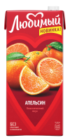 Напиток сокосодержащий ''Любимый'' Апельсин, 1,93 л